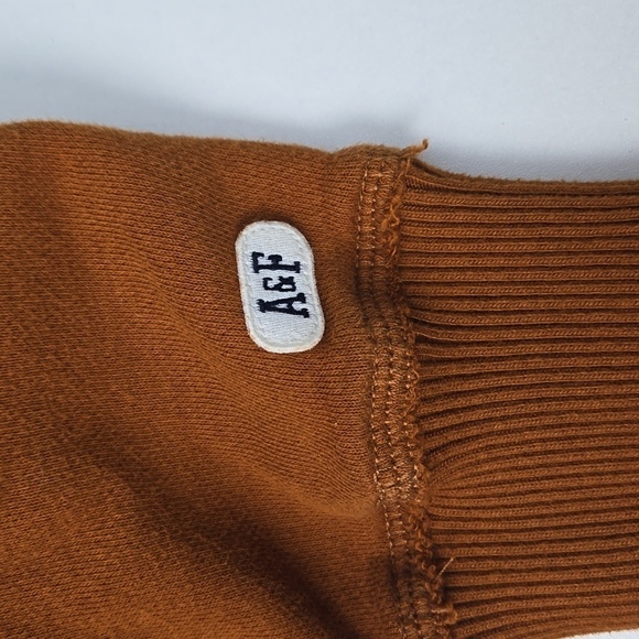 Abercrombie & Fitch Orange Hoodie EUC - Picture 5 of 6